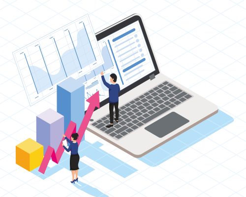 businessman in laptop businessman in laptop financial management
